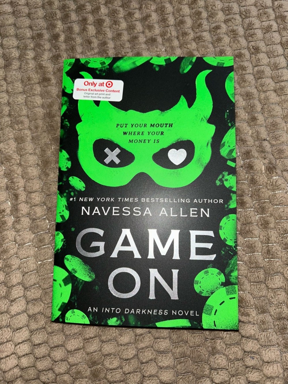 Target Game On Paperback - Black & Green Cover